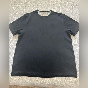 Tasso Elba Black Short Sleeve Tee